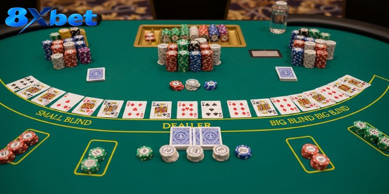 Thứ hạng bài ba lá khác Poker năm lá truyền thống